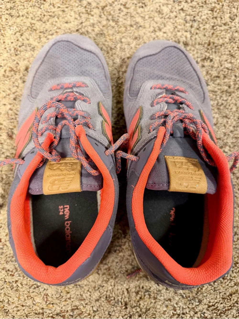 New Balance Women's Purple Sneakers with Pink Accents, Size 8.5 - Picture 5 of 9